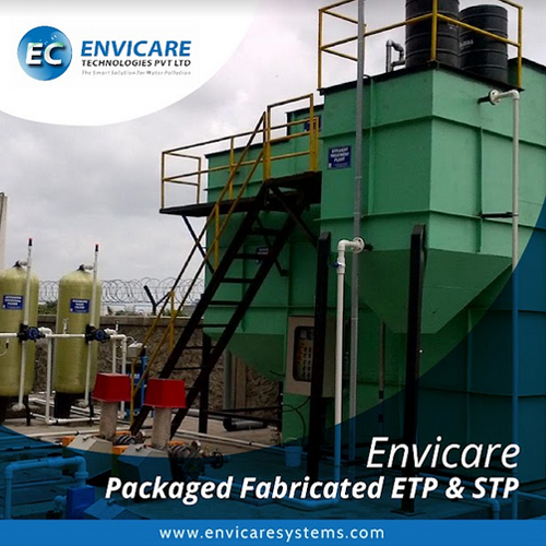 packaged ETP with shed